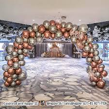 Top 21 unique ideas for birthday decoration at home. 21st Birthday Party Balloon Decorations Happier Singapore