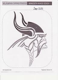Pin By Loisann Papenfuss On Gouging Gords Vikings Halloween Viking Logo Pumpkin Stencil