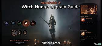 Vermintide 2 is an extremely difficult game for newcomers to get used to. Vermintide 2 Witch Hunter Captain Career Talents Builds Guide Team Brg
