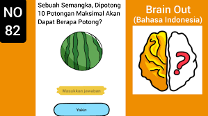 Brain out game level 82 is solved on this page, with detailed image and text hints. Brain Out Level 82 Sebuah Semangka Dipotong 10 Potongan Maksimal Akan Dapat Berapa Potong Terbaru 2021