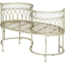 Find great deals on ebay for metal garden chairs. Kissing Bench Curved Metal Tete A Tete Garden Chair Outdoor Vintage Patio Seat 718569026996 Ebay Patio Seating Vintage Patio Outdoor Chairs