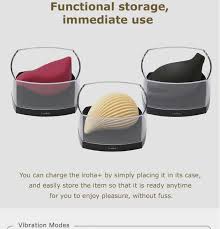 IROHA - Tori Silicone Rechargeable Clitoral Massager Ringotori Premium  Discreet Vibrator Iorha+ Plus | Lazada Singapore