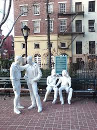 Whether portraying modern couples sitting in a park (gay liberation, 1980), or a bib… George Segal Artist