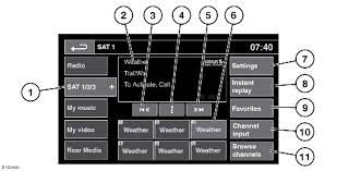 Select individual channels or entire categories (select skip . Land Rover Owner Information