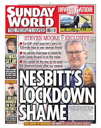 Sunday World Northern Ireland On Twitter In Today S Sunday World Nesbitt S Lockdown Shame Ex Uup Chief Says He S Sorry For 120 Mile Trips To See Woman Friend He Admits Marriage