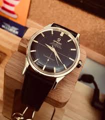 Omega Men S Constellation Pie Pan Cal 552 Gold Capped Black Face Dial Crosshair 1960s Automatic Movement Menswatches Horloges