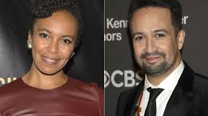 Lin-Manuel Miranda and Eisa Davis