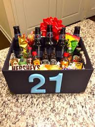 21st Birthday Present For The Boyfriend 21st Birthday Presents 21st Birthday Basket 21st Birthday Gifts For Boyfriend