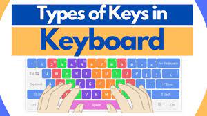Keyboards are classified based on the size and their mode of usage. Types Of Keys In Keyboard Tutorial For Kids Youtube