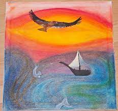 Wie du das malen mit pastellkreide lernst, welche materialien du benötigst und worauf du bei der anwendung achten musst, erfährst du in diesem beitrag: Fadenwelten Malen Mit Pastellkreide Und Acrylfarbe Pastell Kreide Pastell Acrylfarbe