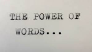 That's the power of sensory words. The Power Of Words Voices Of Youth