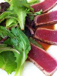 Simple Seared Tuna Steaks Recipe Ahi Tuna Steak Seared Tuna Seared Tuna Steaks