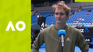 Novak djokovic's next challenger, alexander zverev isn't mincing his words. Alexander Zverev You Just Gotta Win The Matches 1r On Court Interview Australian Open 2021 Youtube