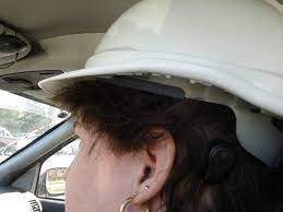 It Is Hard To See But It Is There For Me My Hardhat Is A Must In Continuing My Construction Career Carolyn Cohee Contest Hard Hats