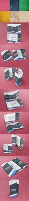 11x17 Roll Fold Brochure Mockup Brochures Mockups Brochure Design Layout Mockup