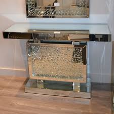 Mirrored Glass Floating Crystal Console Table 55431 P Jpg 500 500 Mirrored Glass Console Table Glass