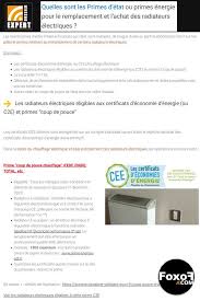 Maybe you would like to learn more about one of these? Quelles Sont Les Primes D Etat Ou Primes Energie Pour Le Remplacement Et L Achat Des