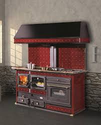 Termo Cucina A Legna E Gas Con Forno Legna Elettrico Frontale In Ceramica E Fianchi In Acciaio Verniciato Porta Fuoco In Gh Ghisa Stufe A Legna Stufe D Epoca