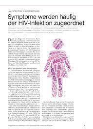 Hiv Infektion Und Menopause Symptome Werden Haufig Der Hiv Infektion Zugeordnet