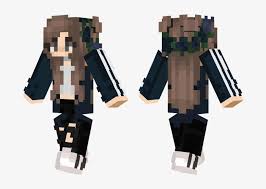 Adidas Girl Green And Black Minecraft Skins Png Image Transparent Png Free Download On Seekpng