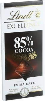 Lindt Chocolate Bar Dark Chocolate 85 Percent Cocoa Extra Dark 3 5 Oz Bars Case Of 12 Lindt Chocolate Healthy Dark Chocolate Dark Chocolate Almonds