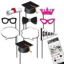 Portrait props can add elements of fiction to conceptual photography ideas. Graduation Photo Booth Props Kit Windy City Novelties