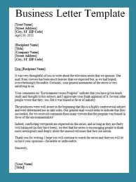 Business Letter Writing Letter