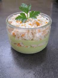 Verrines Avocat Crabe La Cuisine Au Village Verrine Avocat Crabe Verrine Avocat Avocat Crabe