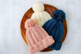 Sew on to hat and attach a button in the center. 1 Hour Easy Child S Crochet Hat Pattern With Adult Sizes For Beginners