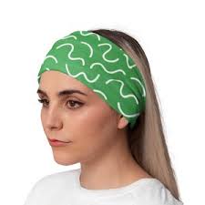 Bandeau de fitness large en jade, Bandeau de yoga antidérapant, Bandeau  d'entraînement respirant, Bandeau extensible