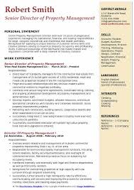 One of the job placements inside the asset management sector is asset managers. Director Of Property Management Resume Samples Qwikresume