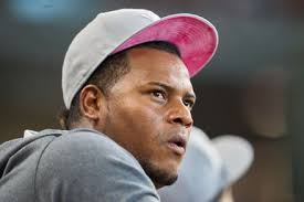 Houston Pitcher Frambler Valdez 59 Watches Editorial Stock Photo