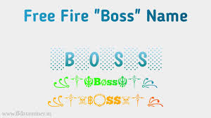 Thats the reason why many gamers use cool symbols for free fire in garena game, because it can engage people in their profile. Top 50 Free Fire Boss Nickname In 2021 World Of Youth News