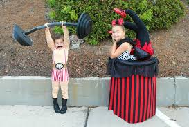 Contortionist Strongman For A Circus Sideshow Theme This Year Hallowe Halloween Costumes For Kids Halloween Costumes For Big Kids Circus Halloween Costumes