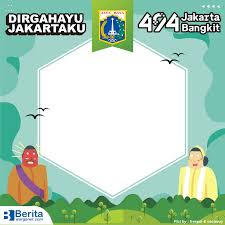 See more of hut jakarta 485 on facebook. Twibbon Hut Dki Jakarta 2021 Download Gratis Berita Warganet