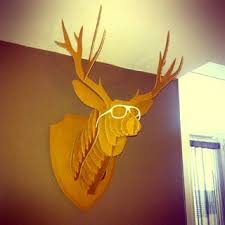 Diy Cardboard Deer Head Cardboard Deer Heads Diy Cardboard Deer