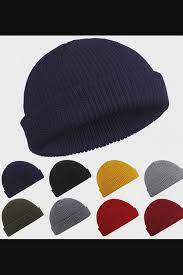 10 29 Trawler Beanie Watch Hat Roll Up Edge Skullcap Fisherman Beanie For Men Women Navy C Video In 2021 Beanie Skull Cap Crochet Hat For Women