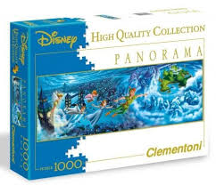 Disney pixar toy story 4 impossible puzzle, 1000 piece jigsaw, clementoni, new. Peter Pan Flight Panorama Puzzle 1000 Pieces Disney Puzzles Disney High Disney