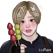 Drawing Leon Kennedy in Jelly Art Style