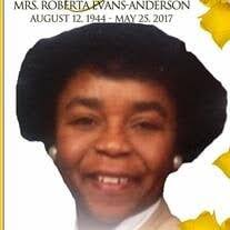 Roberta E. Anderson Obituary