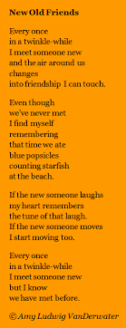 The Poem Farm New Old Friends Free Verse Poetry For Kids Poetry Ideas Friend Poems