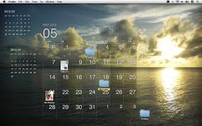 Desktop Calendar Plus For Mac Display Your Calendar On Your Original Desktop Picture