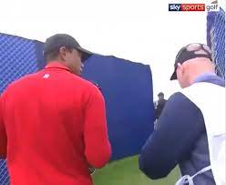 Moment Tiger Woods Discovers That Kobe Bryant Has Died From His Caddie After Walking Off Golf Course Daily Mail Online