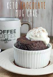 Keto Chocolate Mug Cake Recipe Enjoy In Less Than 5 Minutes Recipe Keto Chocolate Mug Cake Mug Recipes Low Carb Desserts