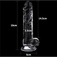 Sens Sex Shop Ultra Yumuşak ve Gerçekçi Dokulu, Transparan, Şeffaf Renkte  Realistik Jel Dildo - Sabitlenebilir ve Belden Bağlamalı, Kemerli Kullanım  İçin Güçlü Vantuzlu Gerçekçi Yapay Penis 19x3.5 CM : Amazon.com.tr: Sağlık