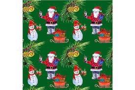 Christmas present box made from snowflakes. Seamless Christmas Pattern Graphic By Kakva Creative Fabrica Christmas Pattern Christmas Color Palette Christmas Colors