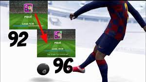 Das ist das neue ebay. Pique Max Level 96 Rating Pes Mobile 2020 Youtube