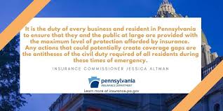 We did not find results for: Pa Department Of Insurance On Twitter Pressrelease Insurance Department Warns Of Risks Increased Liability With Non Compliance Of Business Closure Orders This Reminder Is Offered To All Pennsylvania Businesses And Residents Regardless Of