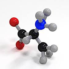 3d Model Alanine Molecule Structure 3d Model 3d Model Science Party Model