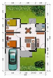 Sedangkan peta merupakan gambar yang menunjukkan letak suatu. 10 Denah Rumah Type 45 Yang Menarik Modern Lamudi